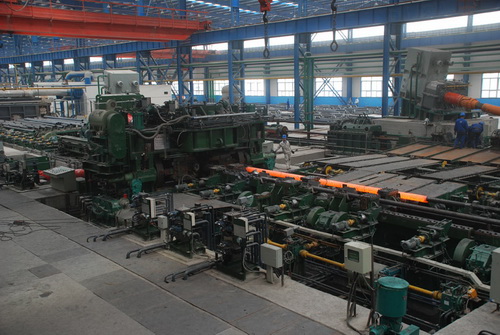 梅州无缝钢管厂家生产线